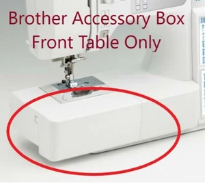 Mesa de caja de accesorios pequeña frontal BROTHER para FS40s básicos, FS70WTx, FS60x SOLO - Imagen 1 de 1
