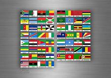 60x naklejka flaga różne stany afrykańskie del ziemia r3 scrapbooking