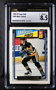 1992-93 TOPPS GOLD MARIO LEMIEUX LEAGUE LEADER #504 CGC/CSG 8.5 - Picture 1 of 2