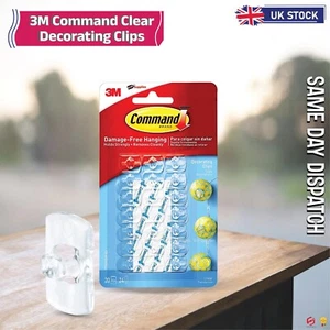 3M Command Ganchos para Decoración Clips con Tiras Adhesivas - Colgar Sin Daños - Imagen 1 de 14