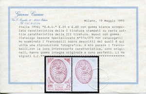 O.N.U. varietà carta sottile - Picture 1 of 1