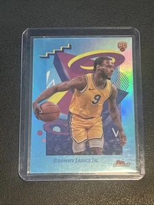 2025 Finest Blue BRONNY JAMES RC🔥 #240 LAKERS - Bild 1 von 2