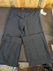 Star City Black Rayon Blend Dress Pants Size 11 - Picture 1 of 6