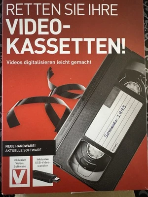 MAGIX Videokassetten digitalisieren Set Videoschnitt Software 2022 Windows VHS - Bild 1 von 4