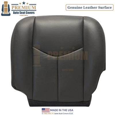 2003-2007 Для GMC Sierra SLE SLT натуральной кожи драйвер низ очень темно олова - Изображение 1 из 4