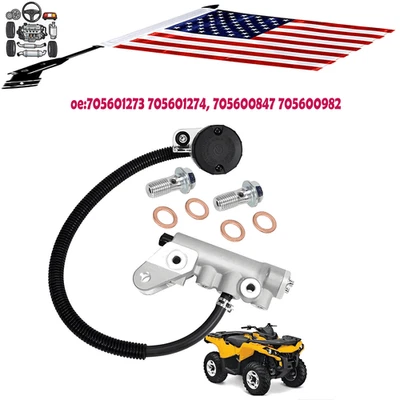 Rear Brake Cylinder Master for Can-Am Outlander 450 500 570 650 800 850 1000 Max Foto 1 de 4