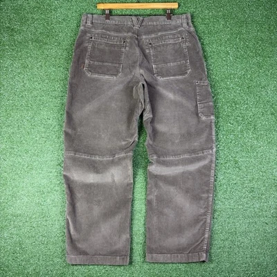 Vintage 2000s LL Bean Baggy Brown Corduroy Carpenter Skater Pants Men's 38x30 - Image 1 of 4