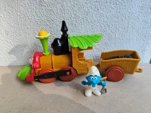 SCHLÜMPFE Zug Kinder Maxi Überraschung Ei Ostern 2000er - Bild 1 von 3