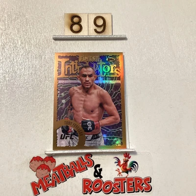 2024 Topps Finest UFC Tony Ferguson #INT-1 Finest Intimidators Refractor - Image 1 of 3