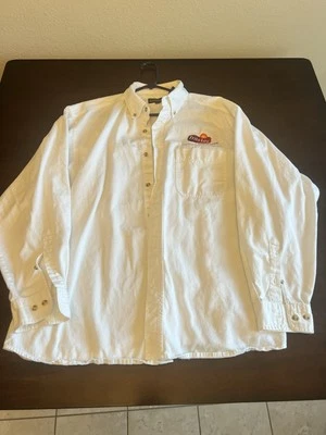 Frito Lay Oxford Shirt 100% Cotton Embroidered Logo/ Left Chest XL Extra Large - Image 1 of 3