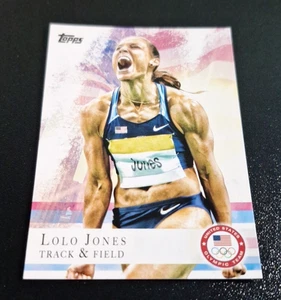 2012 Topps U.S. Olympic Team & Hopefuls #70 Lolo Jones Track & Field NRMT-MT!!! - Bild 1 von 2