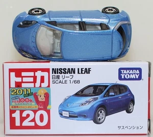 Tomica 120 NISSAN LEAF - Picture 1 of 5