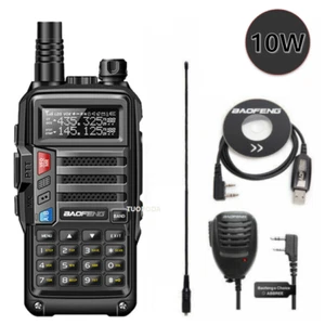 BAOFENG UV9R 10W 2800MAH TRI BAND VHF/UHF 2 WAY WALKIE TALKIE HAND FUNKGERÄTE DE - Bild 1 von 19
