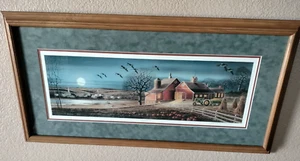 Jerry Raedeke Signed & Numbered 737 / 750 "SONG OF THE HARVEST" Framed Print - Picture 1 of 16