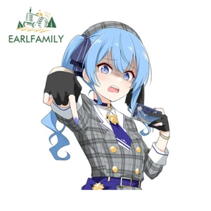 EARLFAMILY 5.1" Suisei Anime Car Decals Vinyl Windows Laptop Trunk Stickers - Picture 1 of 2
