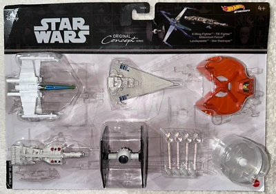 PACK DE 5 NAVES ESPACIALES CONCEPTO ORIGINAL HOT WHEELS STAR WARS **NUEVO** Foto 1 de 4
