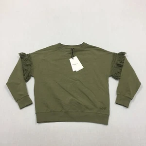 Pepe Jeans Sweater Jumper Grey Size Age 10 Green - New - Picture 1 of 10