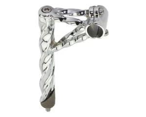 NEU! DOUBLE TWISTED LOWRIDER VORBAU 22,2 MM CHROM. - Bild 1 von 1