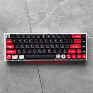 Black Fire PBT Dyesub Pudding Keycaps set for Cherry MX Mechanical Keyboards - Picture 1 of 10