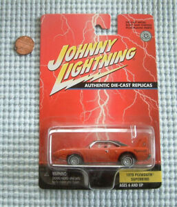 Johnny Lightning 1970 Plymouth Superbird Red and Black 2002 Still in package!