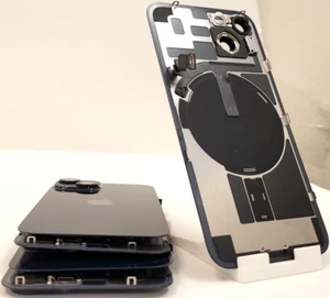 5x Repuesto de cristal trasero de medianoche para Apple iPhone 14 (b) - Imagen 1 de 8