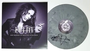 Ville Valo of HIM SIGNED Deep Shadows Brilliant Highlights Vinyl Record JSA COA - Picture 1 of 5