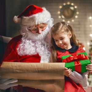 Set Parrucca e Barba Babbo Natale Vestito Fantasia Costume Elastico Rete Capelli Claus - Foto 1 di 7