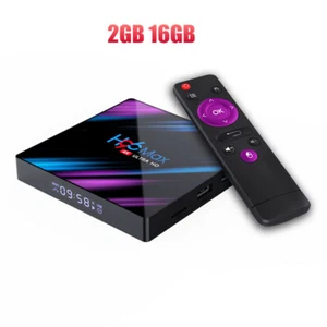 H96 Max RK3318 Android 9.0 Smart Set Top Box 4G 32G/64G 2.4G&5G Wifi 4K HDR Box - Picture 1 of 17