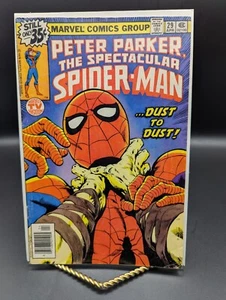 Peter Parker The Spectacular Spider-Man 1979 #29 primera aplicación Darter Key Marvel cómic - Imagen 1 de 10