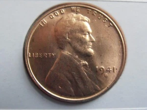 1941 S Lincoln Cent, Stempelglanz (41SDC5) - Bild 1 von 4