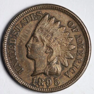 1895 Indian Head Cent Penny UNC *UNCIRCULATED* MS E160 WSCN - Picture 1 of 2
