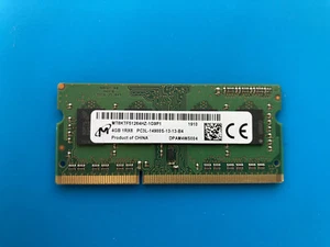 MICRON MT8KTF51264HZ-1G9P1 4GB 1Rx8 PC3L-14900 1866MHz 1.35V LAPTOP RAM DDR3L - Picture 1 of 2