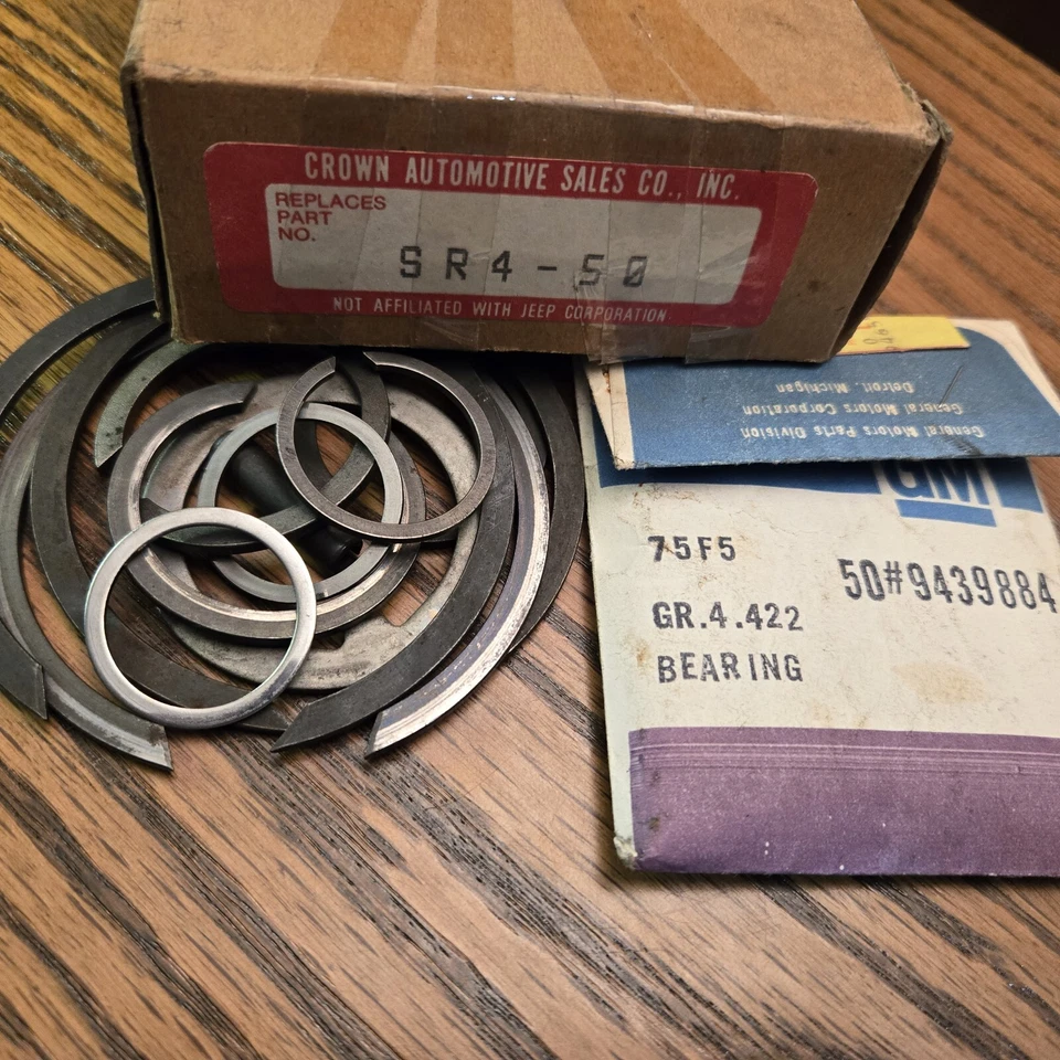 KIT RECONSTRUCCIÓN GM NUEVO SR4-50 Foto 1 de 1