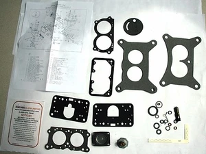 KIT CARBURADOR HOLLEY 1959-60 2 BARRILES MOTORES FORD & EDSEL 292" y 332" nuevo - Imagen 1 de 2