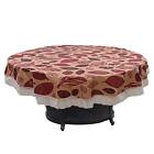 Multicoloured PVC 6 Seater Round Table Cover 72" X 72 US
