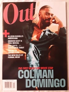 Out #313 Jan Feb 24 FREE SHIPPING Colman Domingo NEW Dan Levy, Andrew Scott, gay - Picture 1 of 12