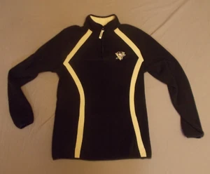 Nhl Pittsburgh Penguins womens 1/4 Zip Pullover Medium fleece club collection - Picture 1 of 12