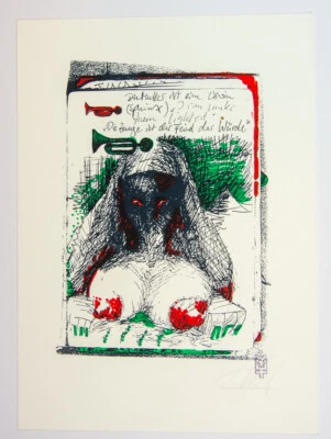 Michael Würzberger: Serigrafie handsigniert  - Bild 1 von 2