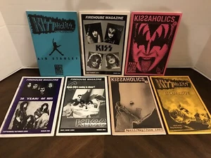 KISS Vintage Fanzine Magazine KISSAHOLICS 1997 and FIREHOUSE 1994 Lot of 7 - Picture 1 of 7