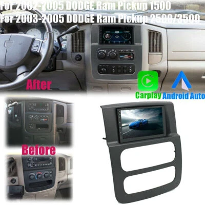 Android 10.1 für 2002-2005 Dodge Ram Truck Stereo GPS NAVI Car-play Android Auto - Bild 1 von 4