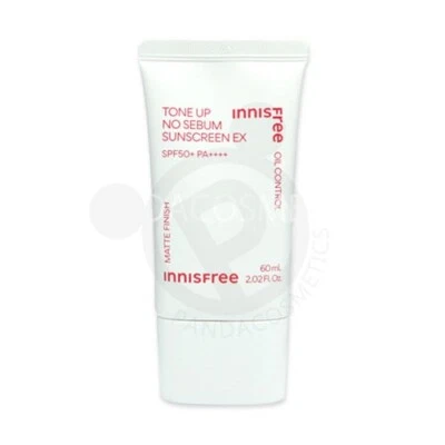 Innisfree Tone Up No Sebum Sunscreen SPF50+ PA++++ 60ml