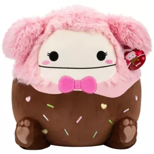 Squishmallows Bigfoot Brina Cioccolato immerso 40 cm nuovo con etichette - Foto 1 di 2