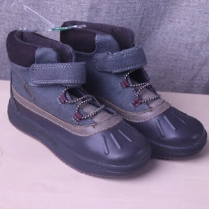 Carters Kleinkind Stiefel 12 Unterstützung Freizeit braun grau Filz ZORE-CR CF160222 neu mit Etikett!! - Bild 1 von 11