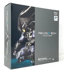 Kaiyodo Revoltech Amazing Yamaguchi Batman ( Batman: Arkham Knight Ver. ) JP New - Picture 1 of 24