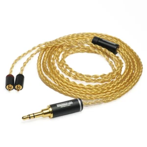 Wisetech NOBUNAGA Labs Re-cable KAGARIBI NLS-KRB 3.5mm Stereo Mini ⇔ MMCX Japan - Picture 1 of 12