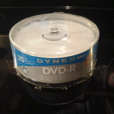 Dynex 25-Pack - 16x DVD+R Disc Spindle - Blue/Gray (DX-DVDPR25) - Image 1 of 2
