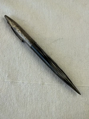 Lápis mecânico vintage prata esterlina sem marca? meados do século - Imagem 1 de 4