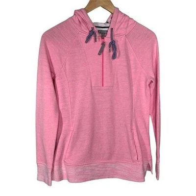 Talbots T by Talbots Sudadera Mujer XS Rosa Sudadera con Capucha Pullover Cremallera Ropa Activa Foto 1 de 4