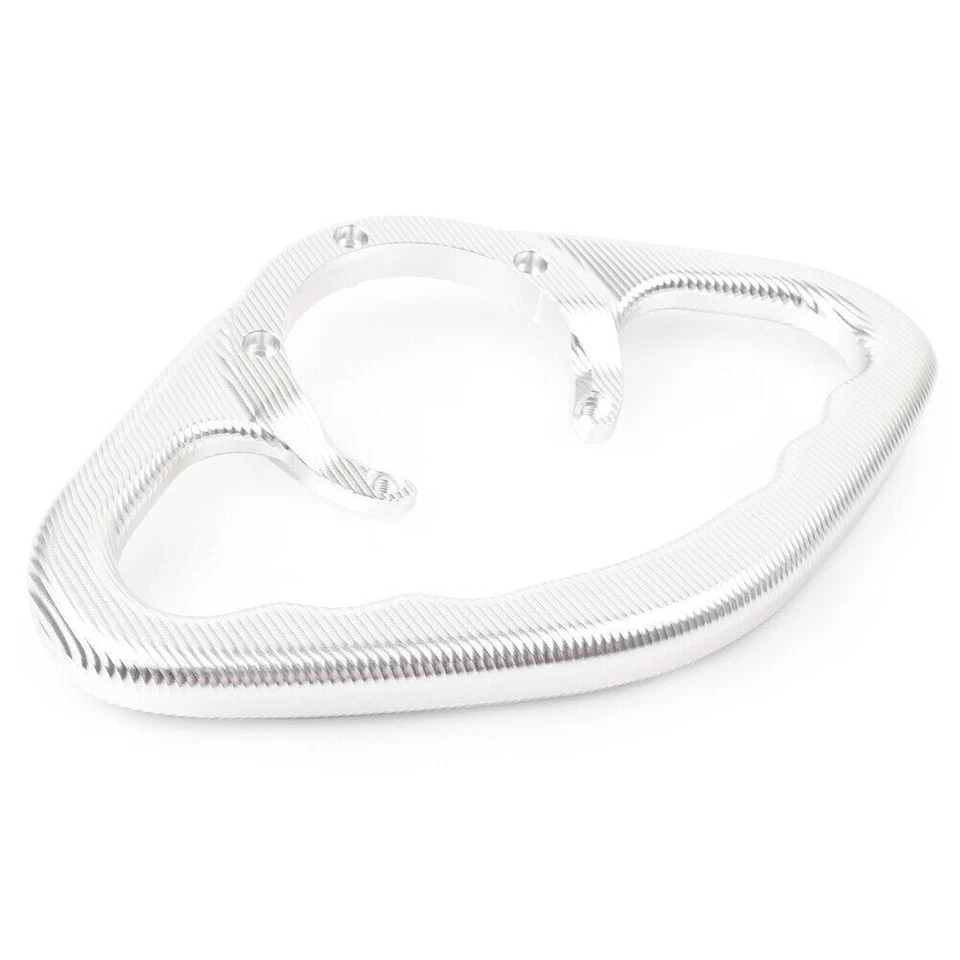 Passenger Tank Grab Bar Handle Grip For Yamaha FZ1 FZ6 FZ6R All Year Silver - Image 1 of 1