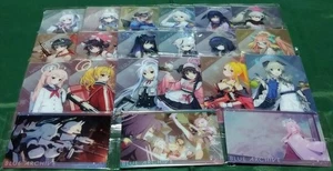 Blue Archive Wafer 3 Metallic Placard Card Set of 21 Unopened Inner Bags Japan - Picture 1 of 9